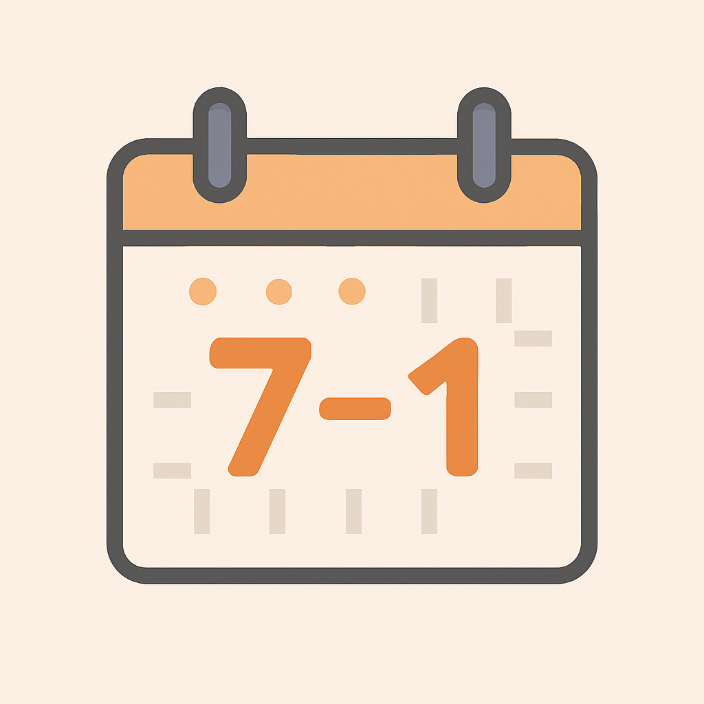Date Difference Calculator Icon